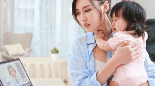 Woman-and-doctor-video-chatting